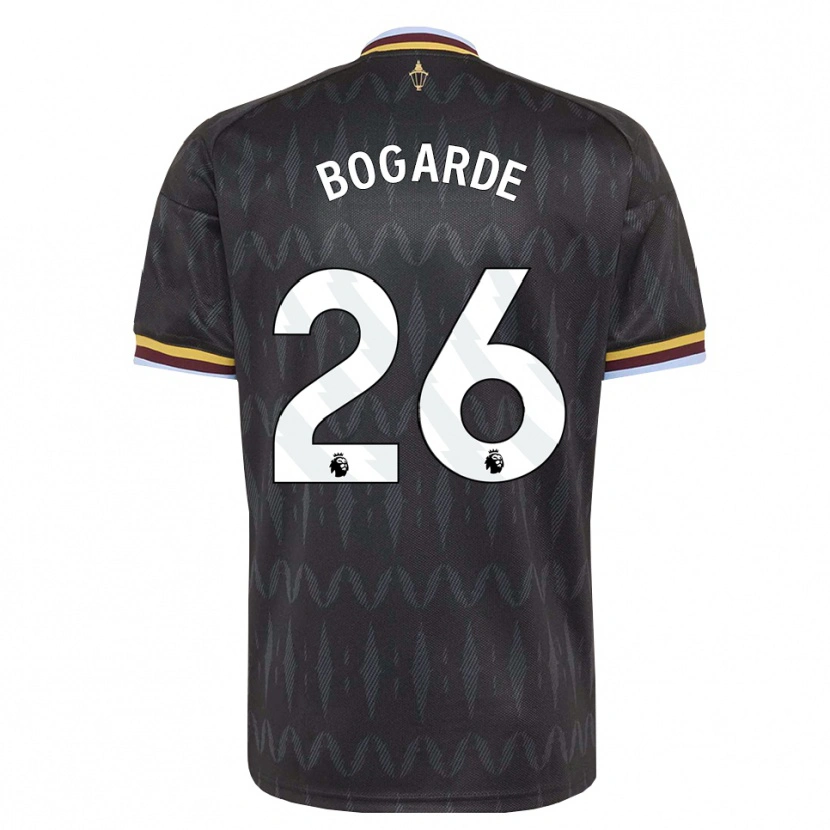 Danxen Kinderen Lamare Bogarde #26 Korenbloemblauw Zwart Geel Uitshirt Uittenue 2026/27 T-Shirt