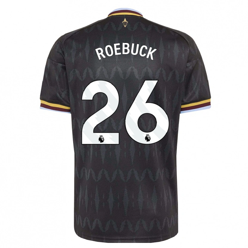 Danxen Kinderen Ellie Roebuck #26 Korenbloemblauw Zwart Geel Uitshirt Uittenue 2026/27 T-Shirt