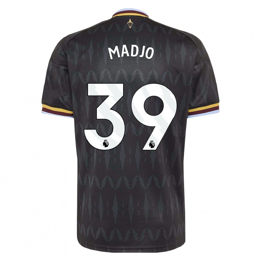 Danxen Kinderen Brian Madjo #39 Korenbloemblauw Zwart Geel Uitshirt Uittenue 2026/27 T-Shirt