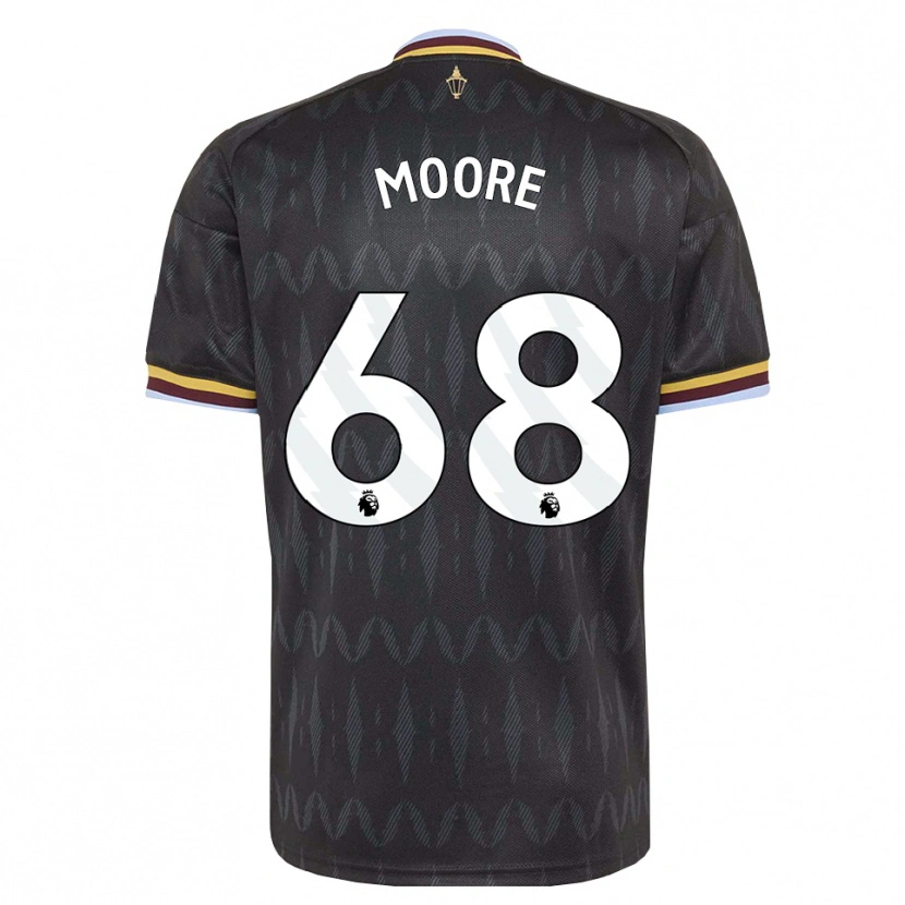 Danxen Kinderen Kobei Moore #68 Korenbloemblauw Zwart Geel Uitshirt Uittenue 2026/27 T-Shirt