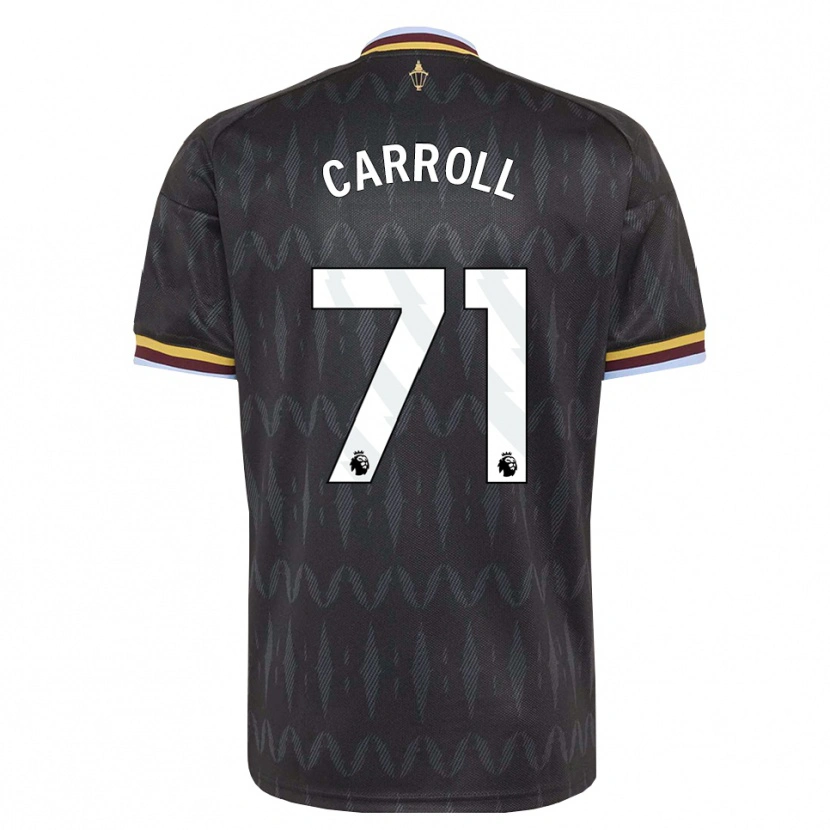 Danxen Kinderen Tj Carroll #71 Korenbloemblauw Zwart Geel Uitshirt Uittenue 2026/27 T-Shirt
