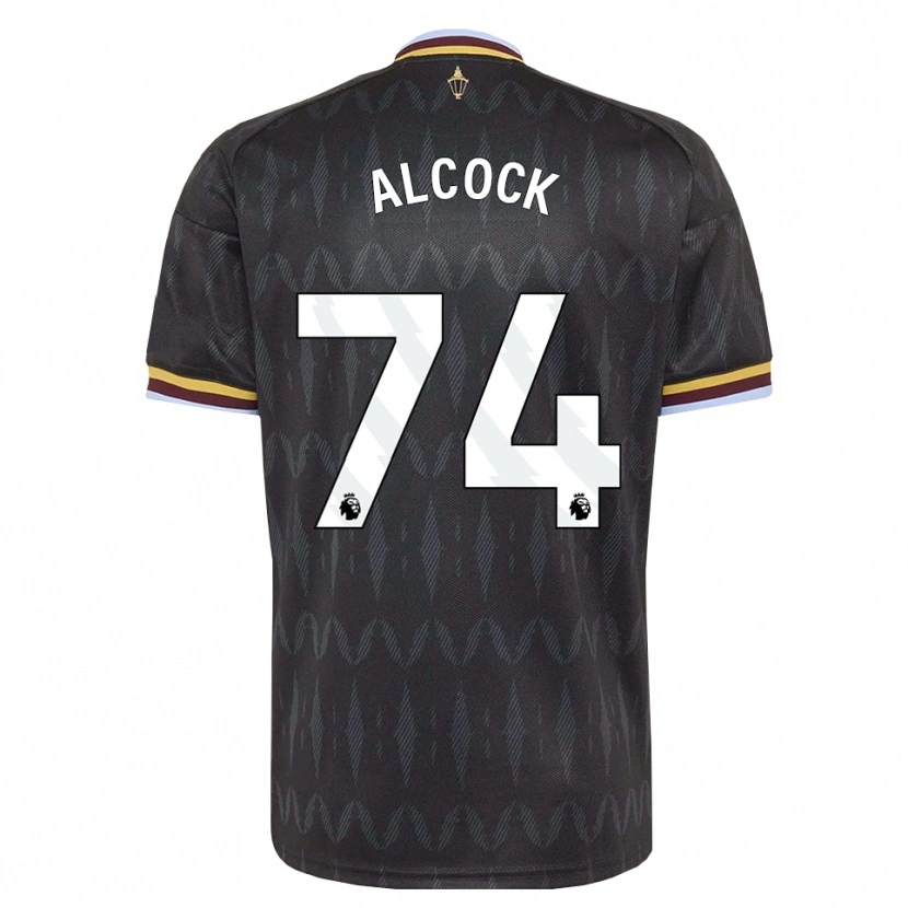Danxen Kinderen Todd Alcock #74 Korenbloemblauw Zwart Geel Uitshirt Uittenue 2026/27 T-Shirt