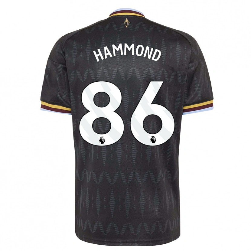 Danxen Kinderen Rio Hammond #86 Korenbloemblauw Zwart Geel Uitshirt Uittenue 2026/27 T-Shirt