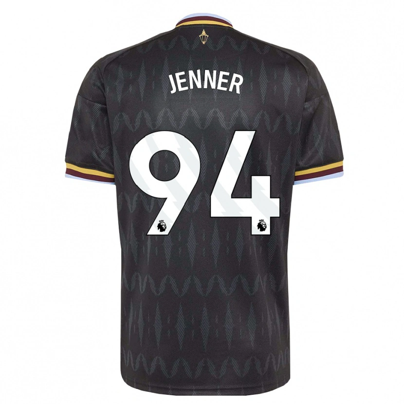 Danxen Kinderen Max Jenner #94 Korenbloemblauw Zwart Geel Uitshirt Uittenue 2026/27 T-Shirt
