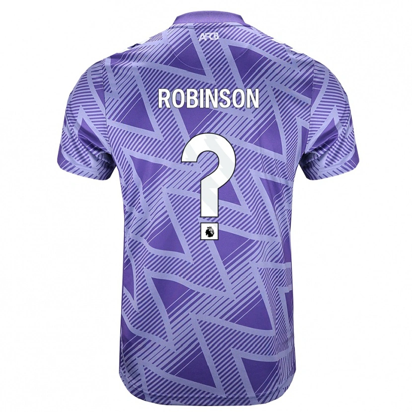 Danxen Kinderen Tom Robinson #0 Licht Violet Rood Wit Uitshirt Uittenue 2026/27 T-Shirt