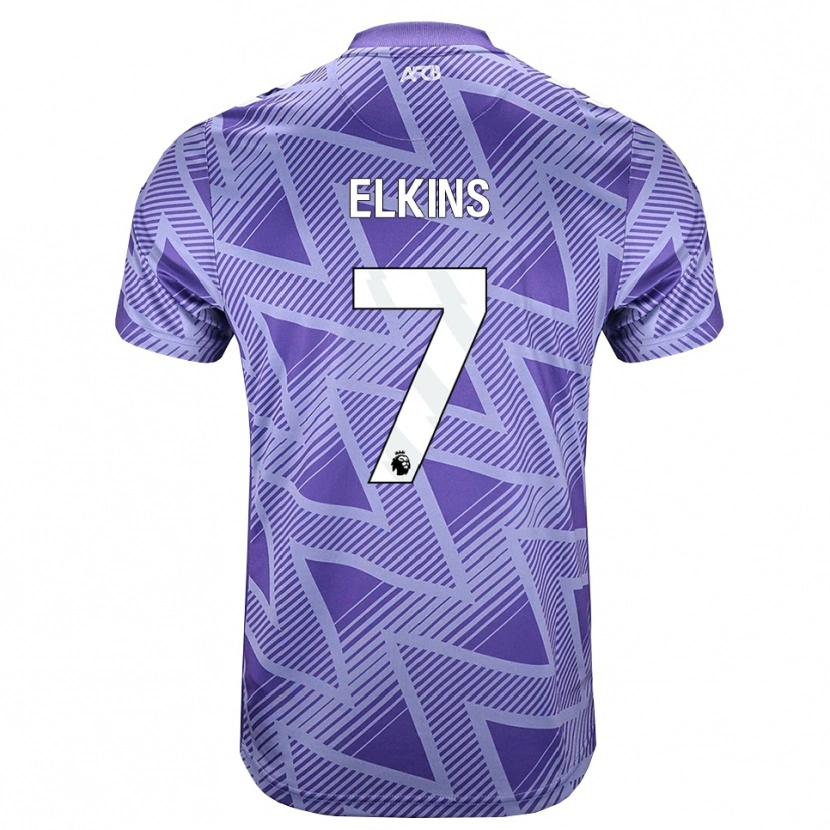 Danxen Kinderen Elle Elkins #7 Licht Violet Rood Wit Uitshirt Uittenue 2026/27 T-Shirt