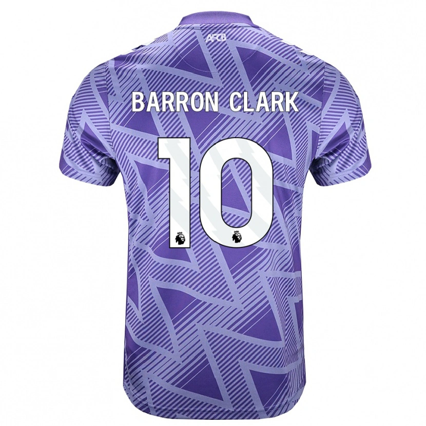 Danxen Kinderen Molly Barron-Clark #10 Licht Violet Rood Wit Uitshirt Uittenue 2026/27 T-Shirt