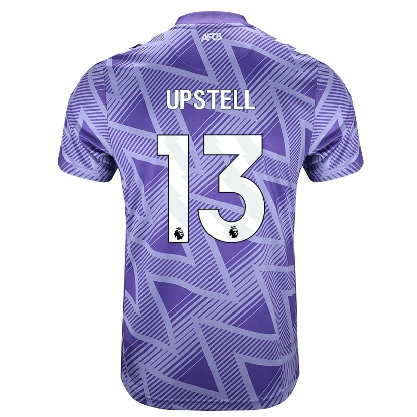 Danxen Kinderen Will Upstell #13 Licht Violet Rood Wit Uitshirt Uittenue 2026/27 T-Shirt