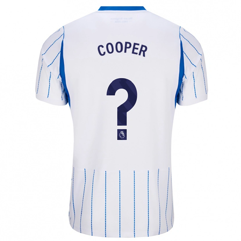 Danxen Kinderen Finley Cooper #0 Hemelsblauw Wit Uitshirt Uittenue 2026/27 T-Shirt