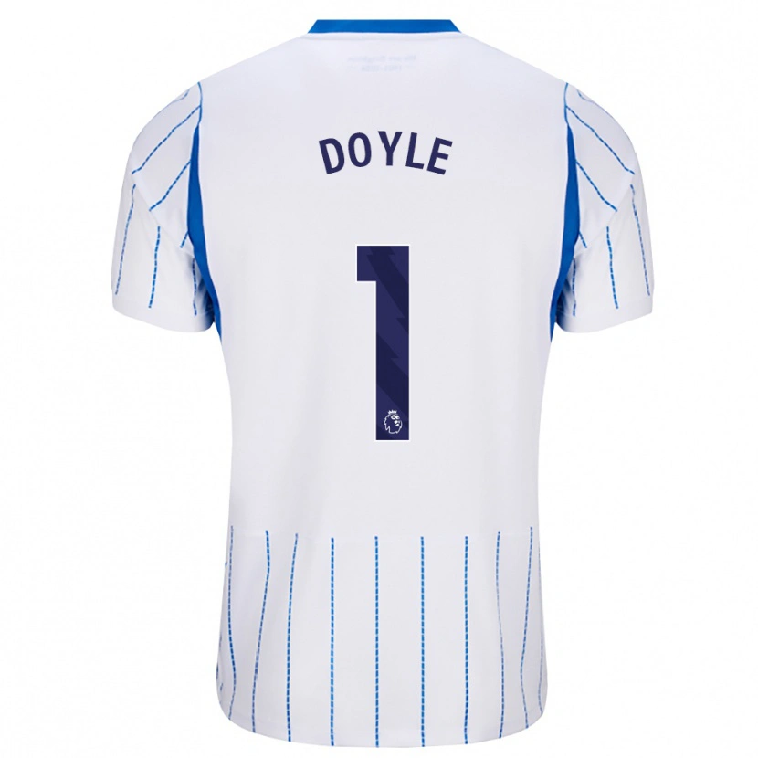 Danxen Kinderen Liam Doyle #1 Hemelsblauw Wit Uitshirt Uittenue 2026/27 T-Shirt