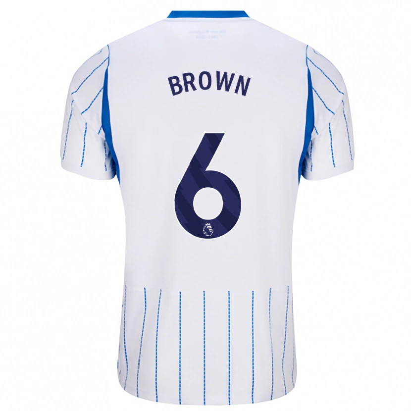 Danxen Kinderen Harrison Brown #6 Hemelsblauw Wit Uitshirt Uittenue 2026/27 T-Shirt