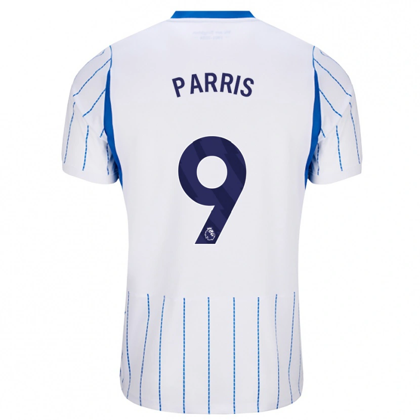 Danxen Kinderen Nikita Parris #9 Hemelsblauw Wit Uitshirt Uittenue 2026/27 T-Shirt