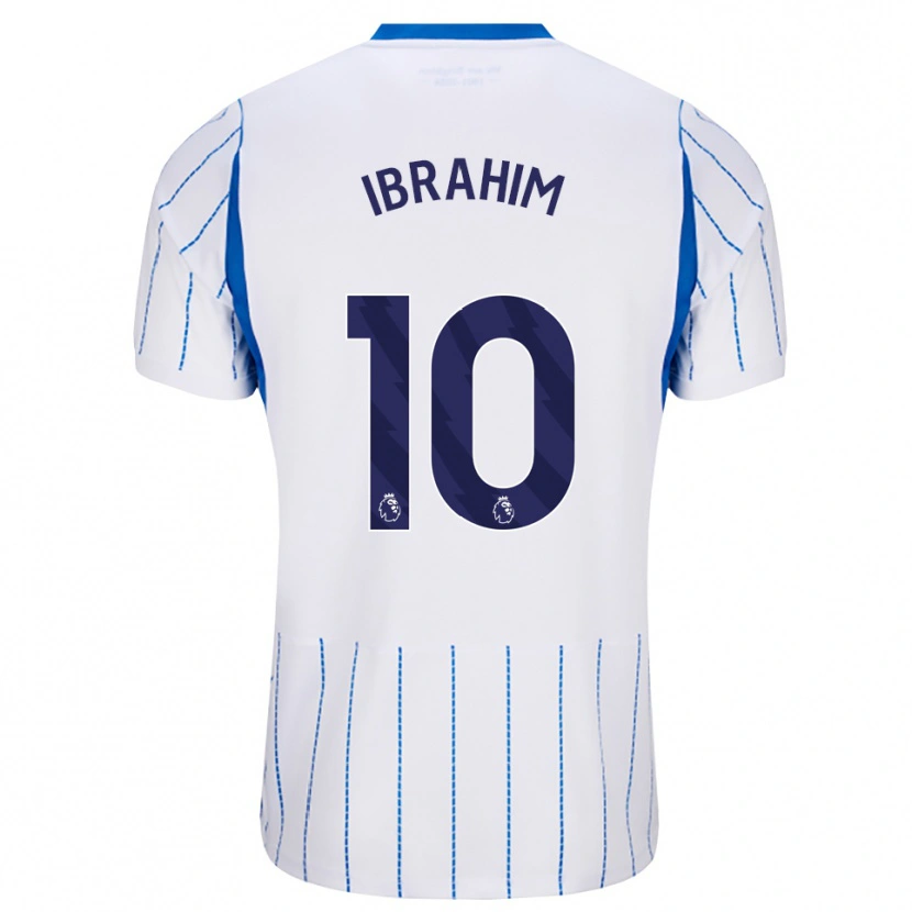 Danxen Kinderen Younes Ibrahim #10 Hemelsblauw Wit Uitshirt Uittenue 2026/27 T-Shirt