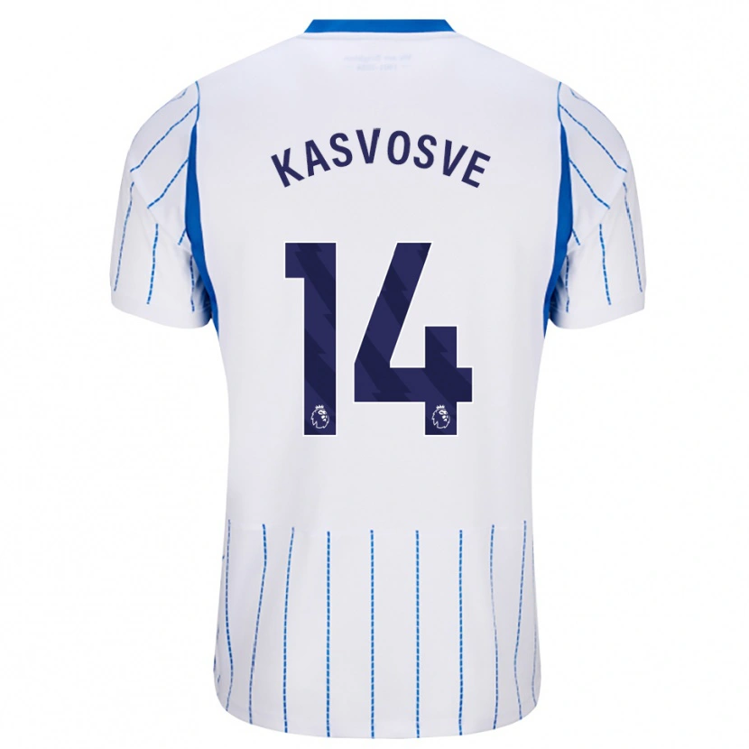 Danxen Kinderen Henry Kasvosve #14 Hemelsblauw Wit Uitshirt Uittenue 2026/27 T-Shirt