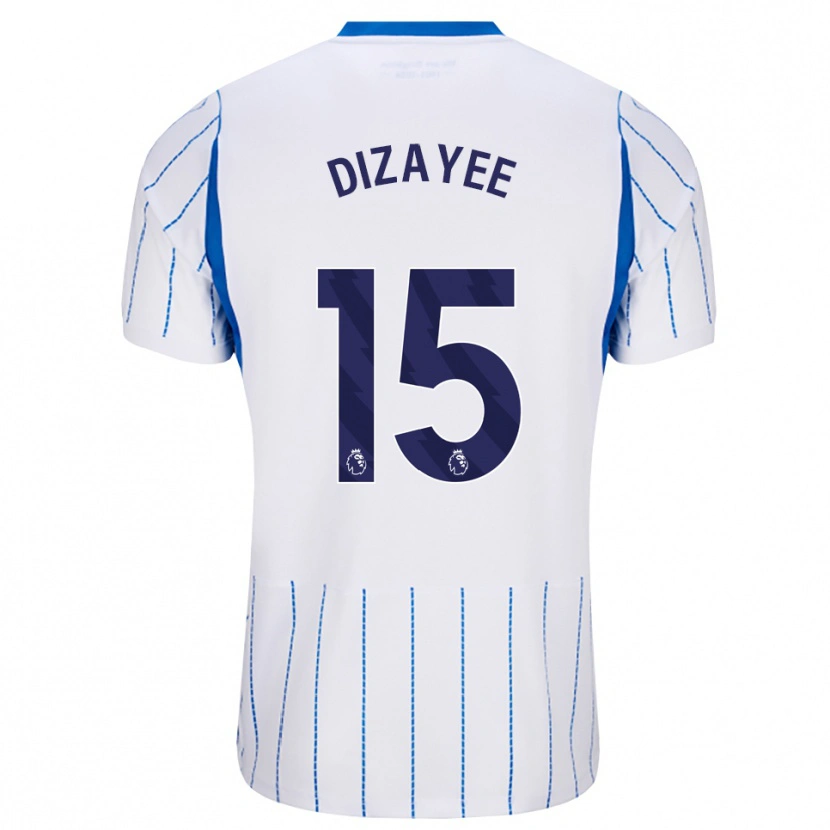 Danxen Kinderen Lolan Dizayee #15 Hemelsblauw Wit Uitshirt Uittenue 2026/27 T-Shirt