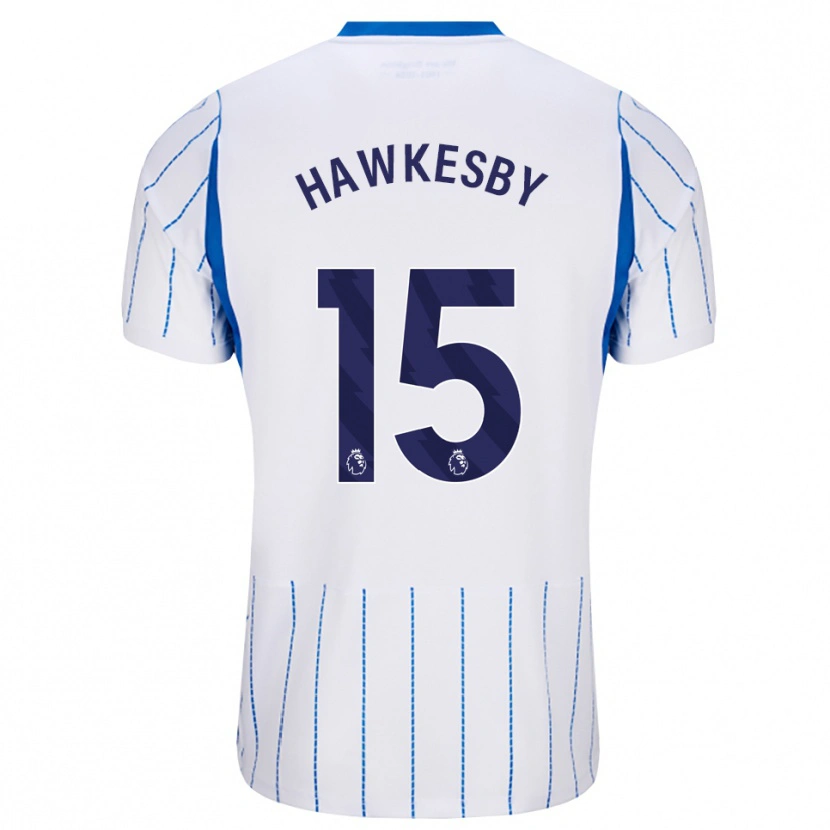 Danxen Kinderen Mackenzie Hawkesby #15 Hemelsblauw Wit Uitshirt Uittenue 2026/27 T-Shirt