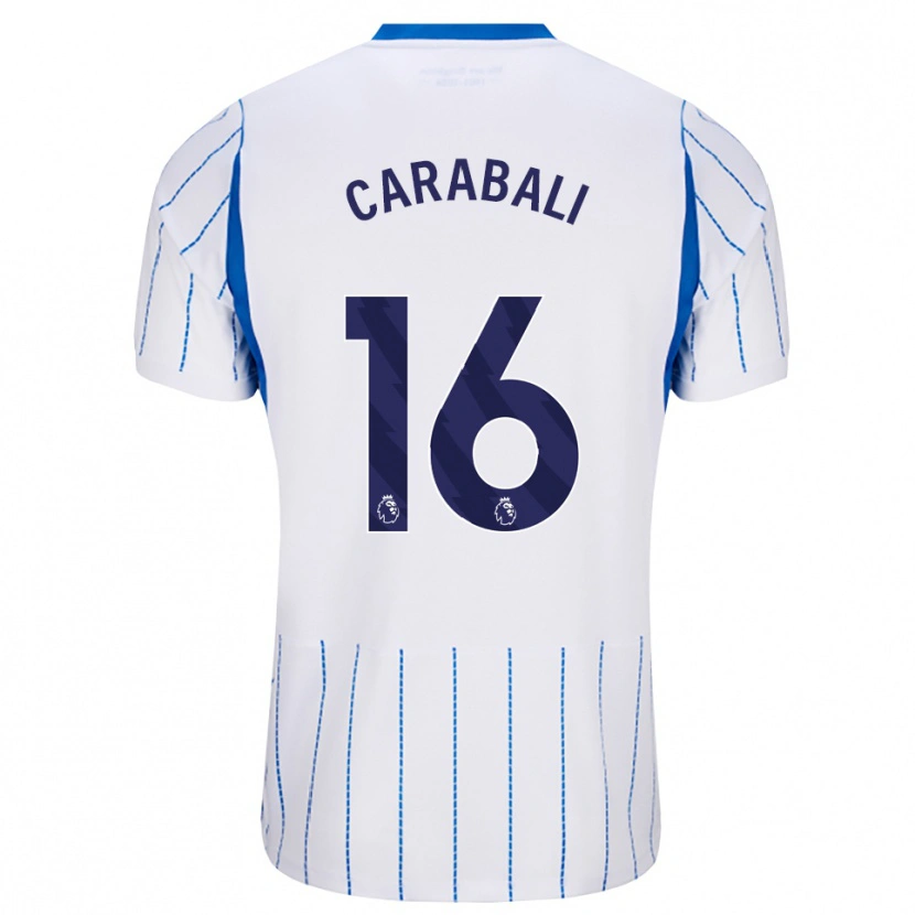 Danxen Kinderen Jorelyn Carabalí #16 Hemelsblauw Wit Uitshirt Uittenue 2026/27 T-Shirt