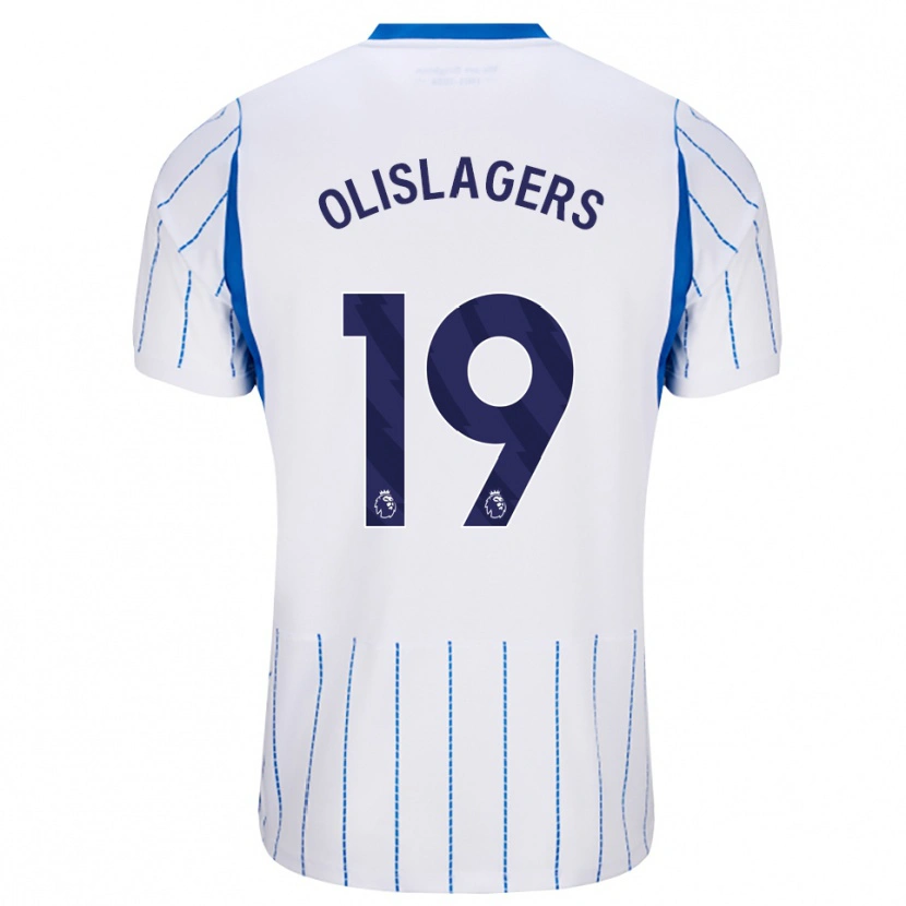 Danxen Kinderen Marisa Olislagers #19 Hemelsblauw Wit Uitshirt Uittenue 2026/27 T-Shirt