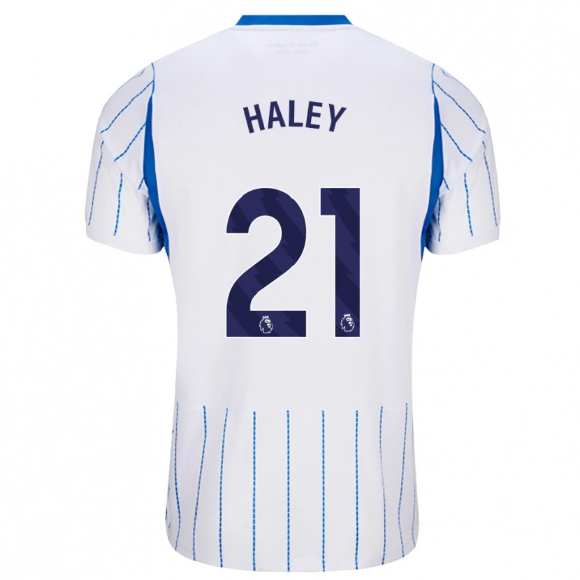 Danxen Kinderen Madison Haley #21 Hemelsblauw Wit Uitshirt Uittenue 2026/27 T-Shirt