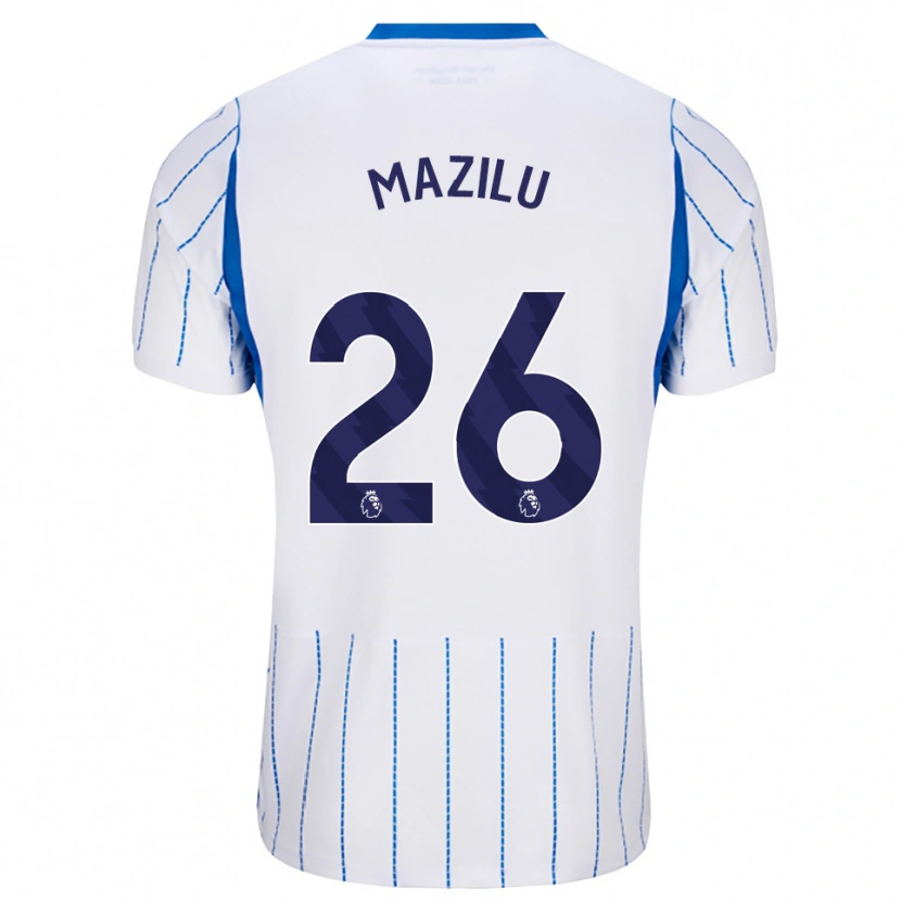 Danxen Kinderen Adrian Mazilu #26 Hemelsblauw Wit Uitshirt Uittenue 2026/27 T-Shirt