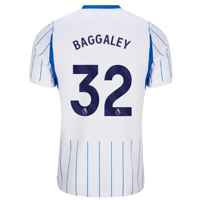 Danxen Kinderen Sophie Baggaley #32 Hemelsblauw Wit Uitshirt Uittenue 2026/27 T-Shirt