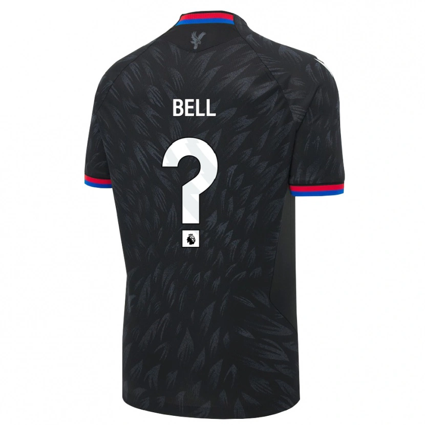 Danxen Kinderen Freddie Bell #0 Zwart Blauw Rood Uitshirt Uittenue 2026/27 T-Shirt
