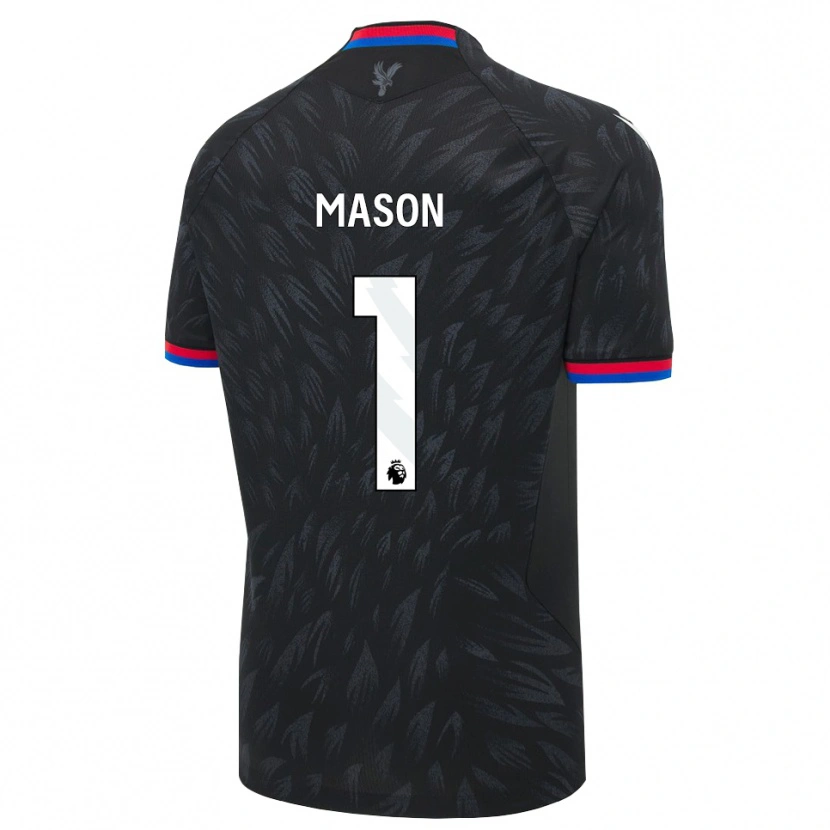 Danxen Kinderen Jack Mason #1 Zwart Blauw Rood Uitshirt Uittenue 2026/27 T-Shirt
