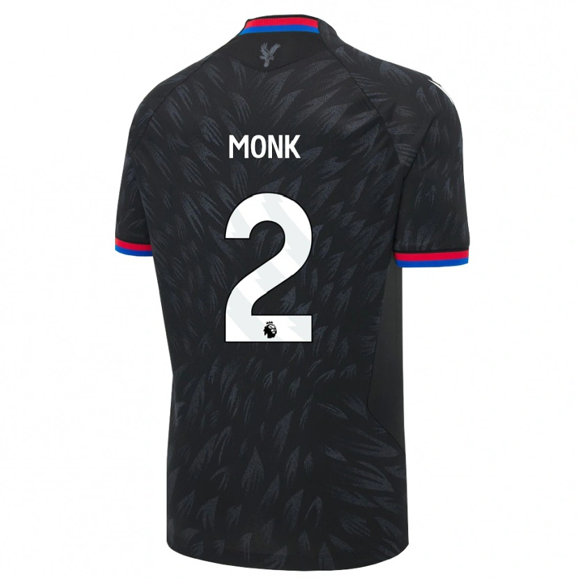 Danxen Kinderen Dylan Monk #2 Zwart Blauw Rood Uitshirt Uittenue 2026/27 T-Shirt