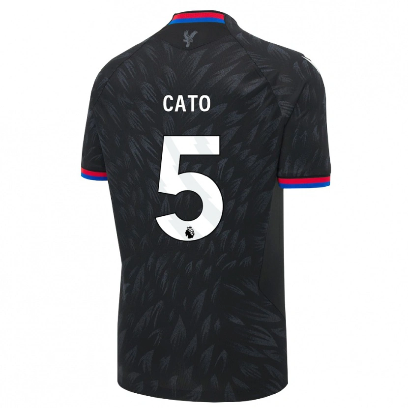 Danxen Kinderen My Cato #5 Zwart Blauw Rood Uitshirt Uittenue 2026/27 T-Shirt