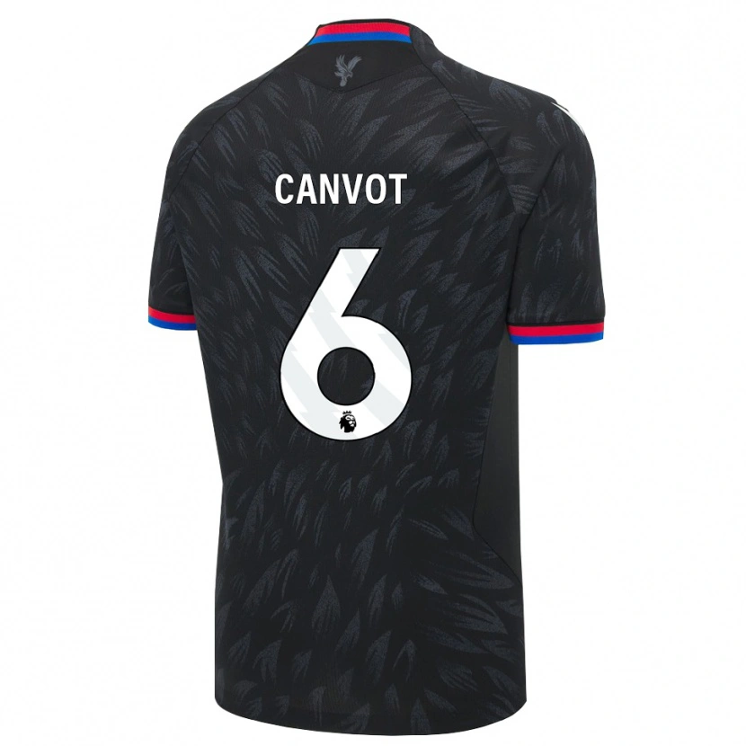 Danxen Kinderen Jaydee Canvot #6 Zwart Blauw Rood Uitshirt Uittenue 2026/27 T-Shirt