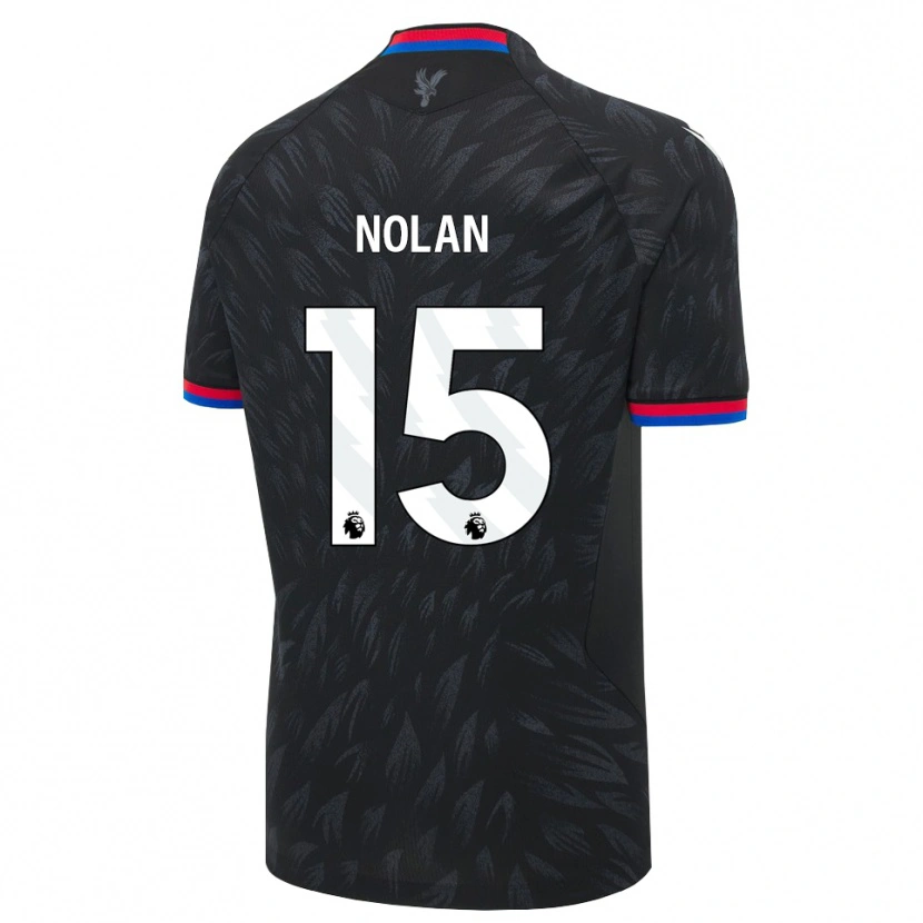 Danxen Kinderen Hayley Nolan #15 Zwart Blauw Rood Uitshirt Uittenue 2026/27 T-Shirt