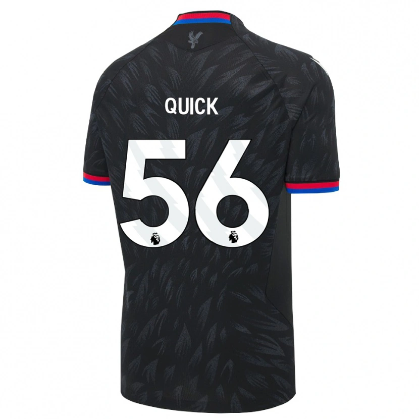Danxen Kinderen Daniel Quick #56 Zwart Blauw Rood Uitshirt Uittenue 2026/27 T-Shirt