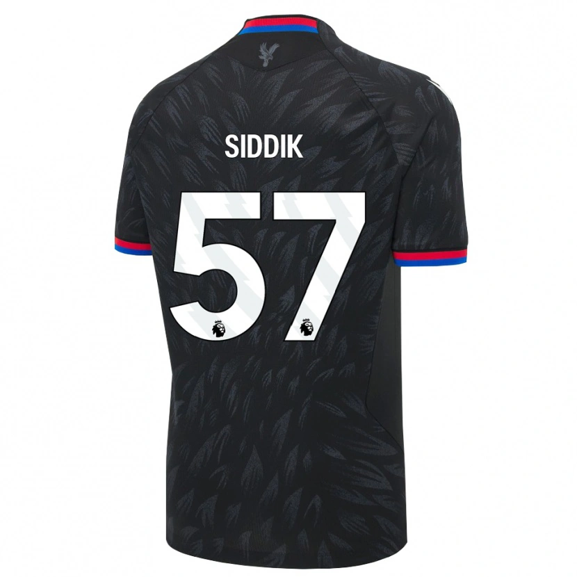 Danxen Kinderen Cardo Siddik #57 Zwart Blauw Rood Uitshirt Uittenue 2026/27 T-Shirt