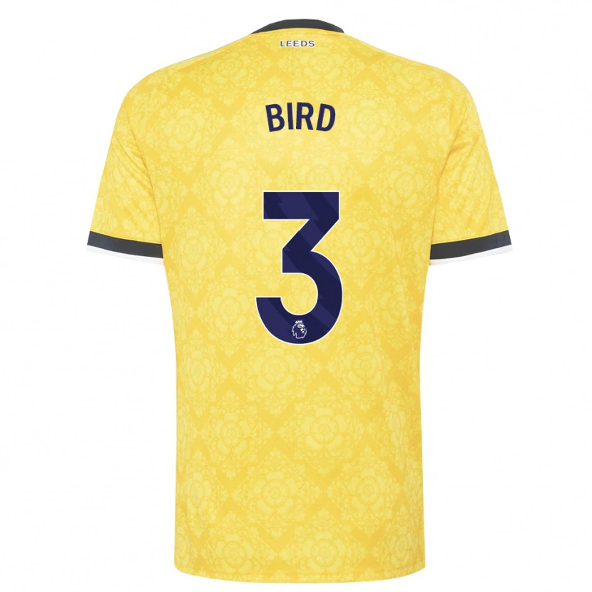 Danxen Kinderen Coban Bird #3 Geel Wit Zwart Uitshirt Uittenue 2026/27 T-Shirt
