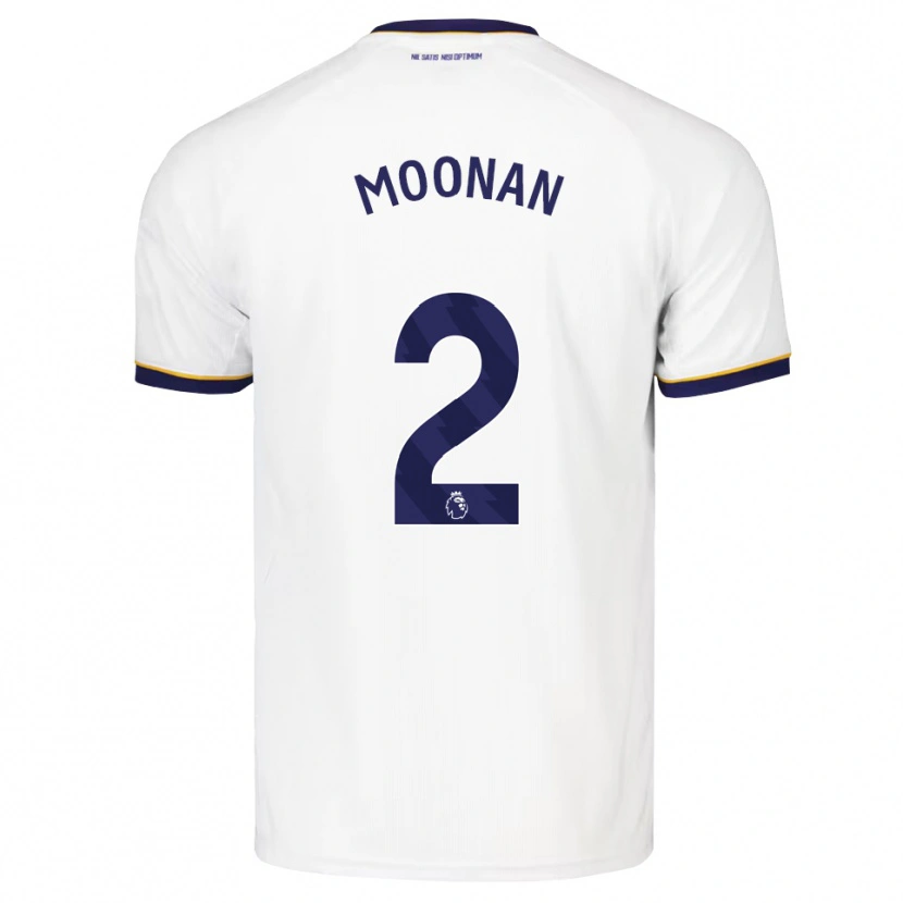 Danxen Kinderen Bradley Moonan #2 Middernachtblauw Wit Geel Uitshirt Uittenue 2026/27 T-Shirt