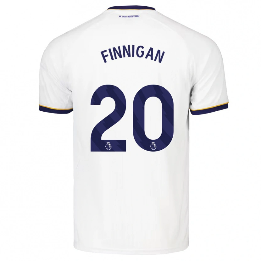 Danxen Kinderen Megan Finnigan #20 Middernachtblauw Wit Geel Uitshirt Uittenue 2026/27 T-Shirt