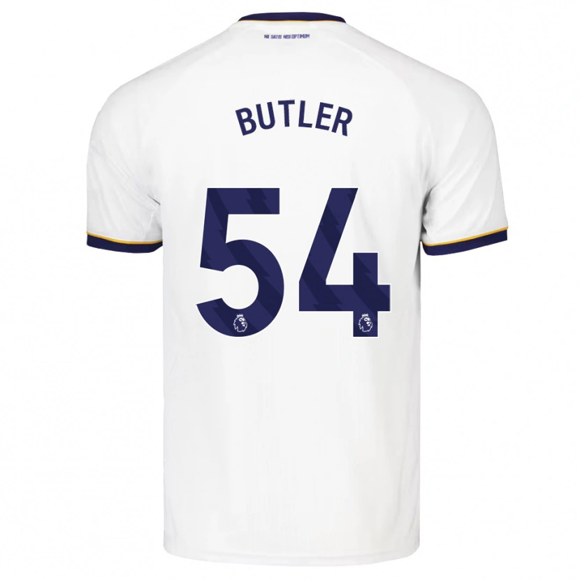 Danxen Kinderen Jack Butler #54 Middernachtblauw Wit Geel Uitshirt Uittenue 2026/27 T-Shirt