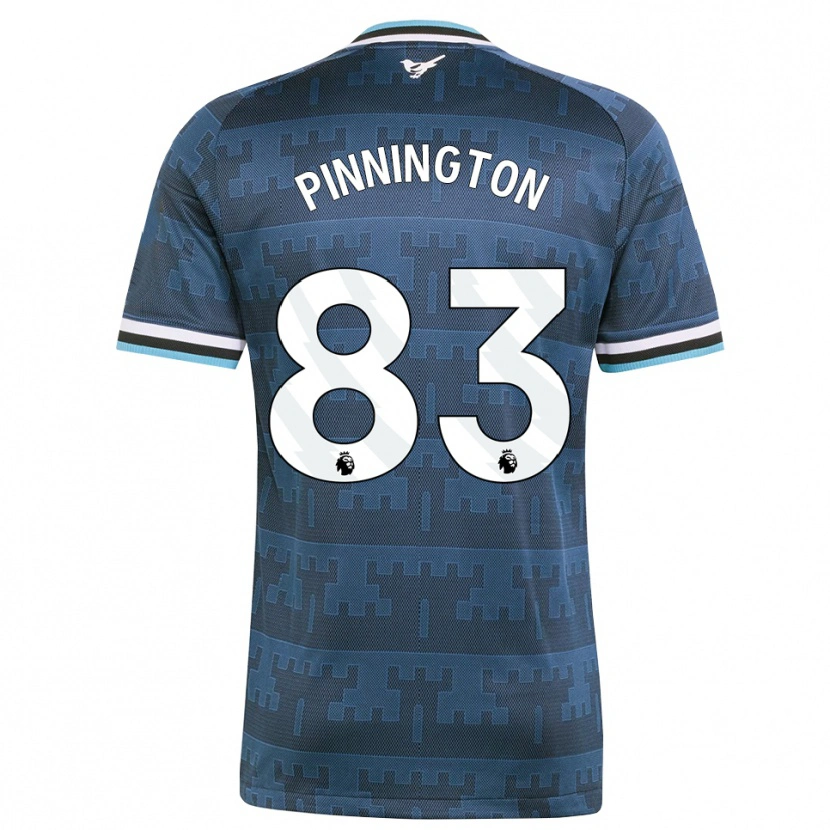 Danxen Kinderen Sam Pinnington #83 Geel Zwart Blauw Uitshirt Uittenue 2026/27 T-Shirt