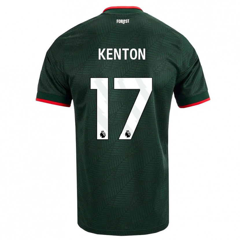 Danxen Kinderen Kamai Kenton #17 Donkergroen Rood Uitshirt Uittenue 2026/27 T-Shirt