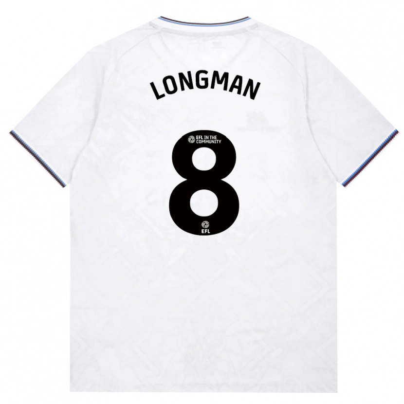 Danxen Kinderen Jude Longman #8 Bordeaux Wit Uitshirt Uittenue 2026/27 T-Shirt