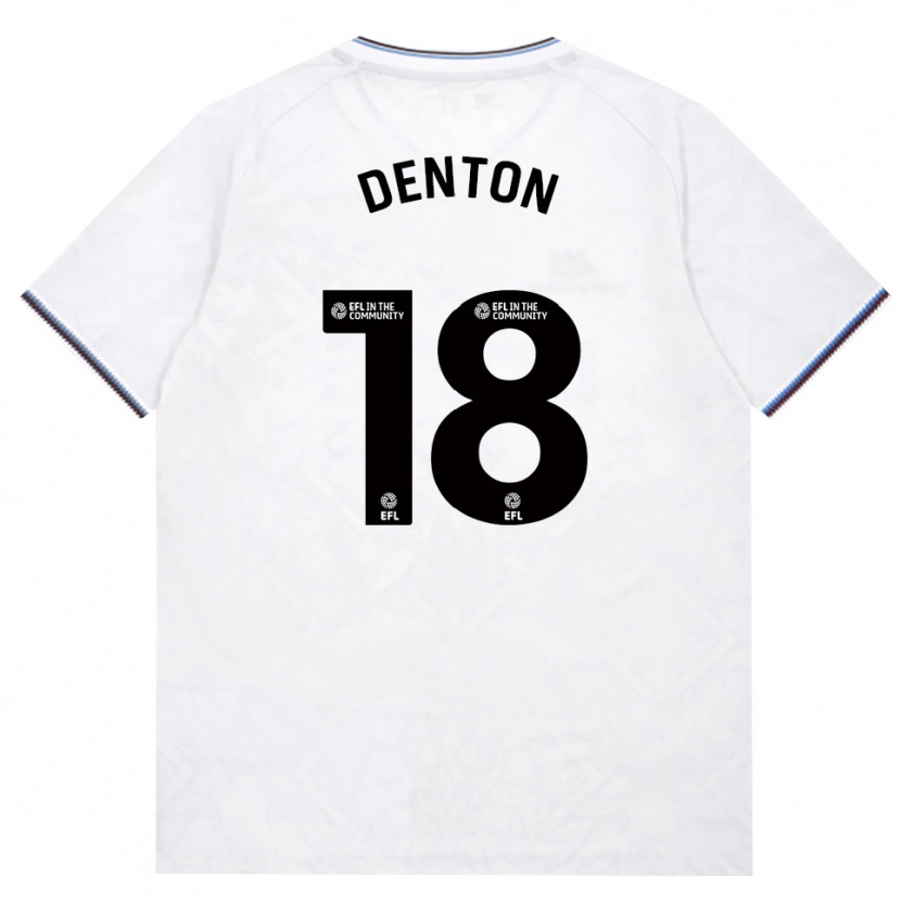Danxen Kinderen Anouk Denton #18 Bordeaux Wit Uitshirt Uittenue 2026/27 T-Shirt