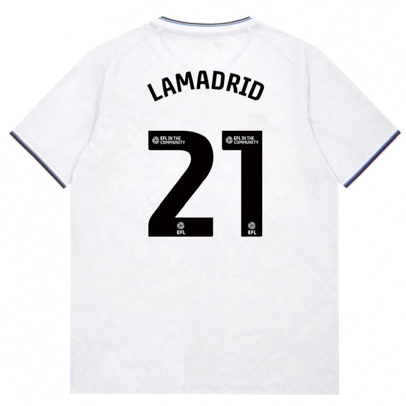 Danxen Kinderen Keiber Lamadrid #21 Bordeaux Wit Uitshirt Uittenue 2026/27 T-Shirt