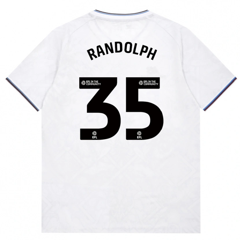 Danxen Kinderen Darren Randolph #35 Bordeaux Wit Uitshirt Uittenue 2026/27 T-Shirt
