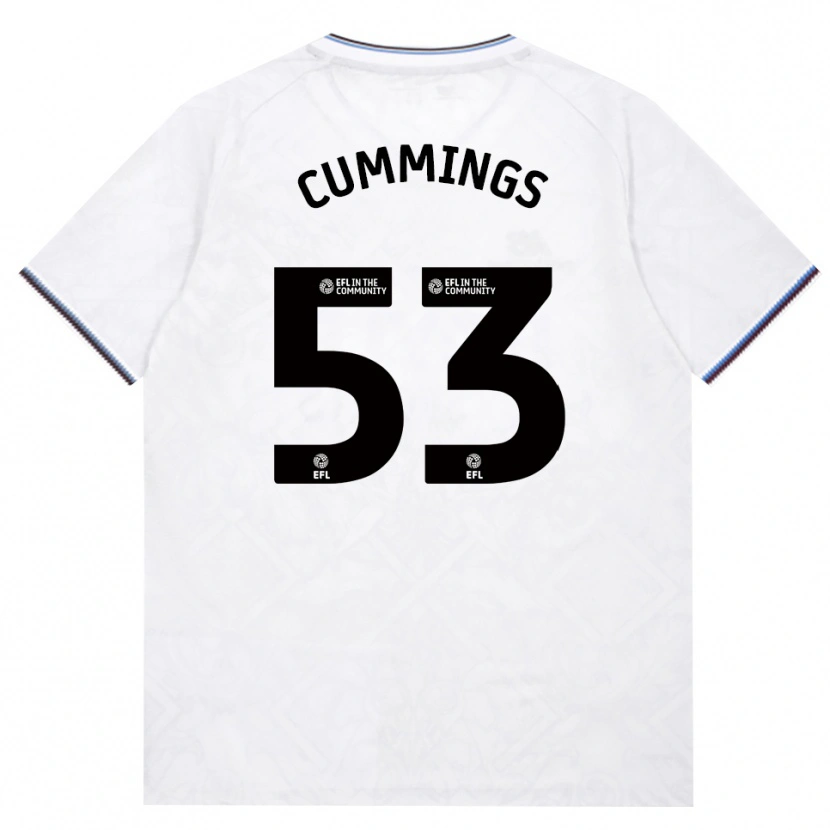 Danxen Kinderen Daniel Cummings #53 Bordeaux Wit Uitshirt Uittenue 2026/27 T-Shirt
