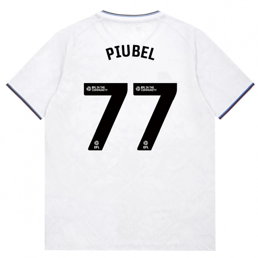 Danxen Kinderen Seraina Piubel #77 Bordeaux Wit Uitshirt Uittenue 2026/27 T-Shirt