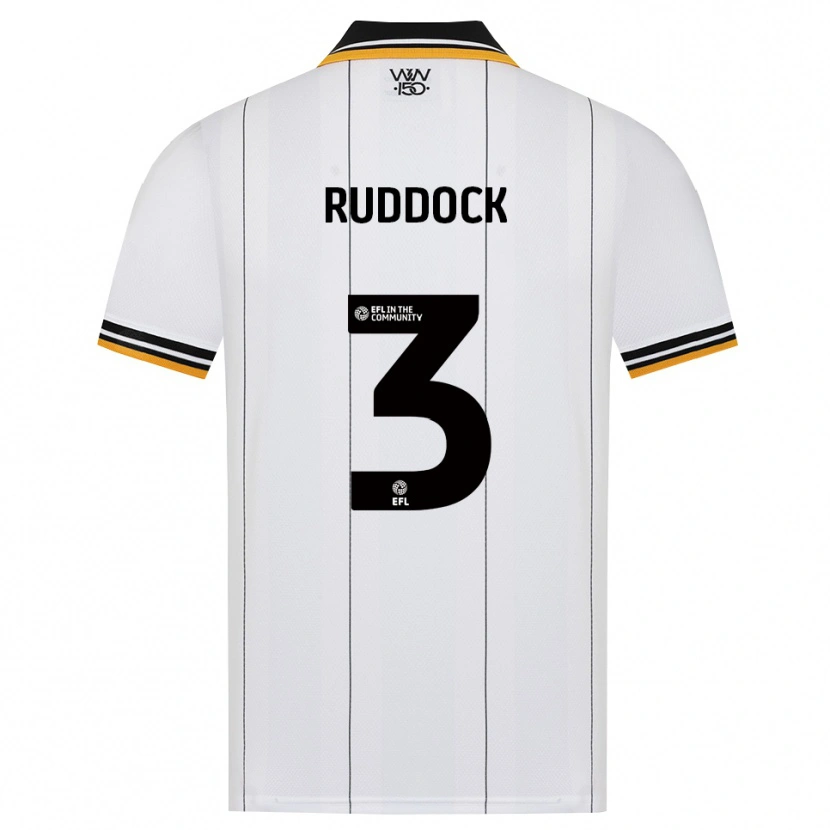 Danxen Kinderen Max Nolan-Ruddock #3 Oranje Wit Zwart Uitshirt Uittenue 2026/27 T-Shirt