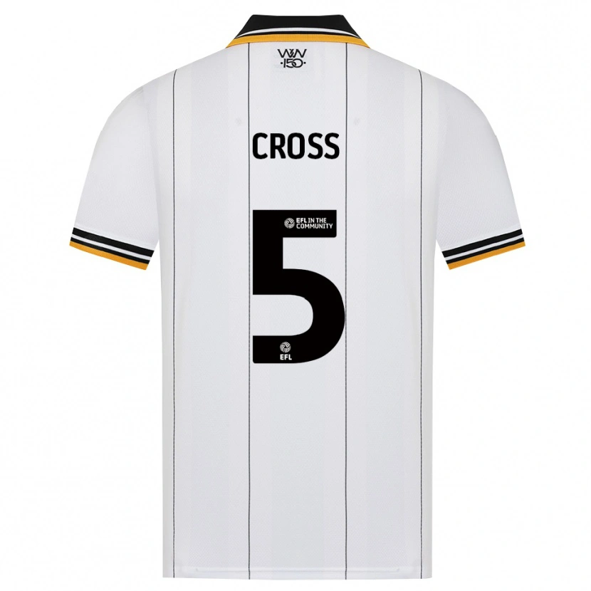 Danxen Kinderen Emma Cross #5 Oranje Wit Zwart Uitshirt Uittenue 2026/27 T-Shirt