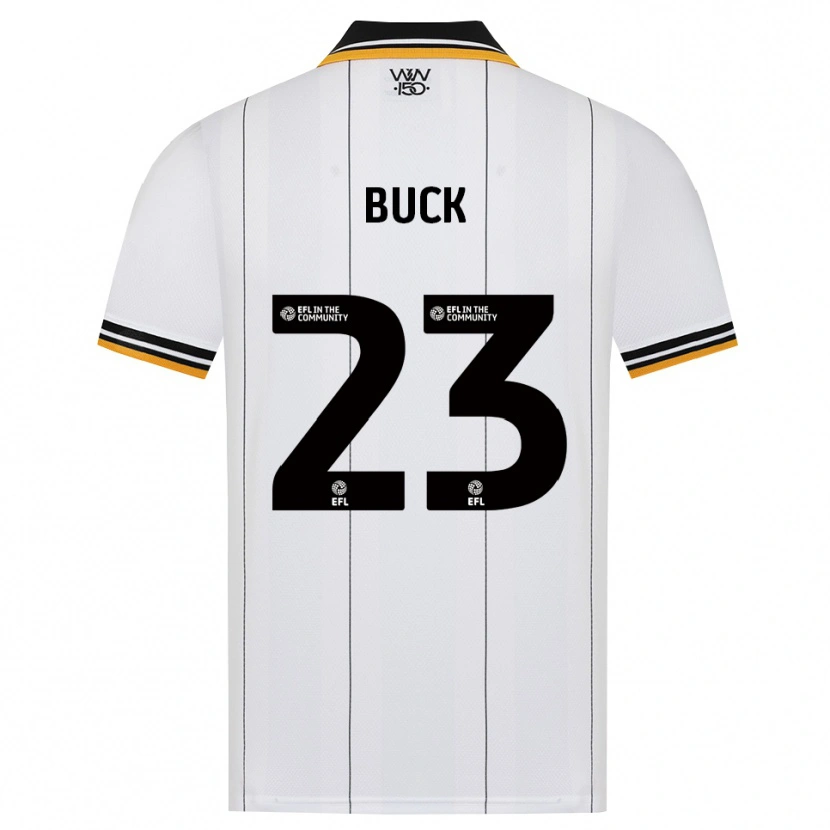 Danxen Kinderen Alex Buck #23 Oranje Wit Zwart Uitshirt Uittenue 2026/27 T-Shirt