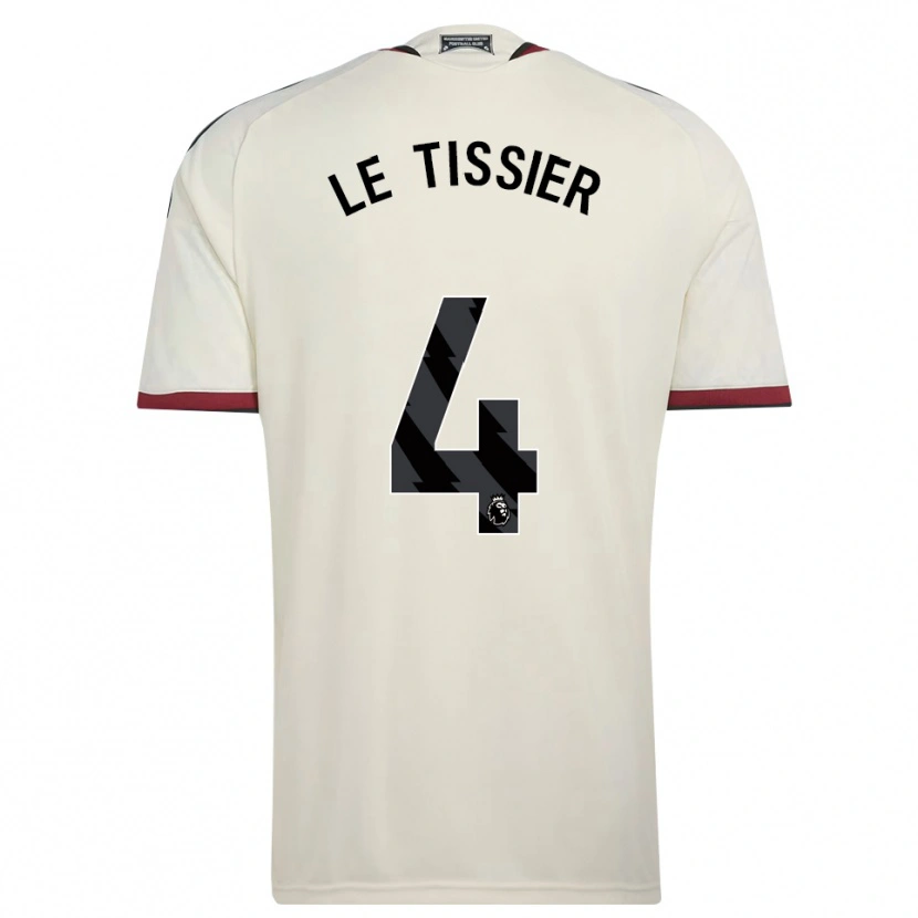 Danxen Kinderen Maya Le Tissier #4 Beige Zwart Rood Thuisshirt Derde Tenue 2026/27 T-Shirt