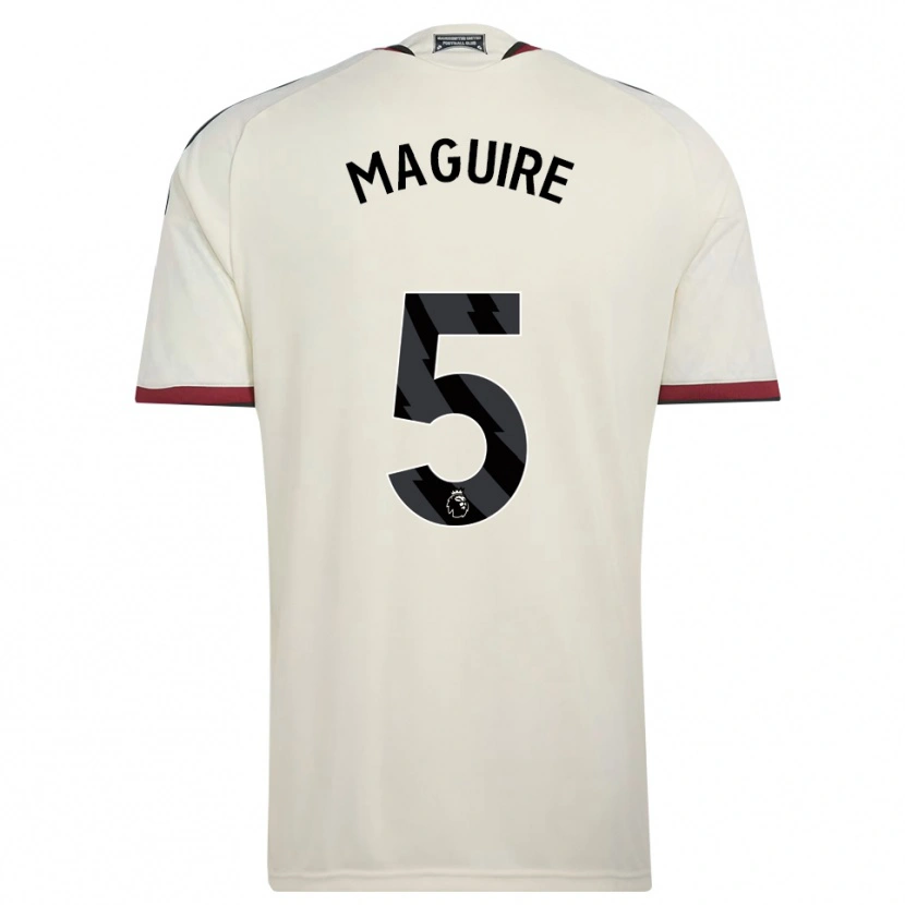 Danxen Kinderen Harry Maguire #5 Beige Zwart Rood Thuisshirt Derde Tenue 2026/27 T-Shirt